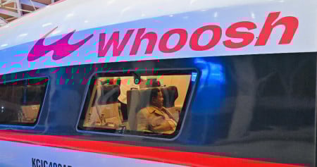 Kereta cepat Jakarta-Bandung Whoosh. (Foto: Istimewa)