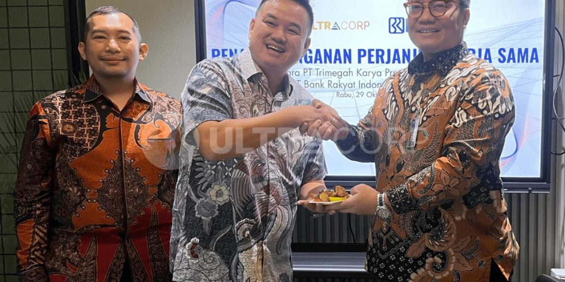 Kolaborasi BRI dan Ultra Corporation perkuat ekosistem digital banking. (Foto: Ari Astriawan)