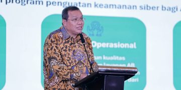 Direktur Utama Bursa Efek Indonesia (BEI) Iman Rachman, dalam Seminar "When Security Becomes the Greatest Risk in Financial Industry", yang digelar Infobank Media Group bersama FDS PAC Group dan APEI, di JS Luwansa Hotel, Kuningan, Jakarta, Kamis, 20 November 2025. (Foto: M. Zulfikar)