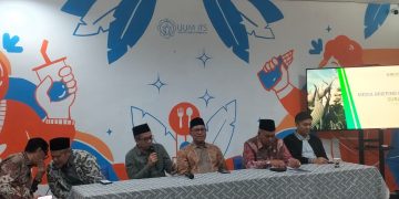 KNEKS dan KDEKS Jatim gelar media Briefing di Zona KHAS ITS. (Foto: Wahyu Arip Oktapian)