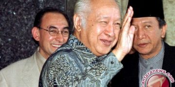 Arsip foto- Mantan Presiden Soeharto. (Foto ANTARA/Ali Anwar)
