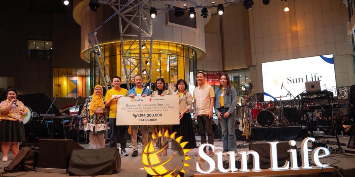 Banjir Aceh dan Sumatra, Sun Life Indonesia Salurkan Bantuan Kemanusiaan Rp1,19 Miliar