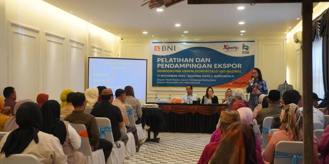 BNI Xpora Perkuat Kapasitas UMKM Gorontalo untuk Naik Kelas dan Menembus Pasar Ekspor
