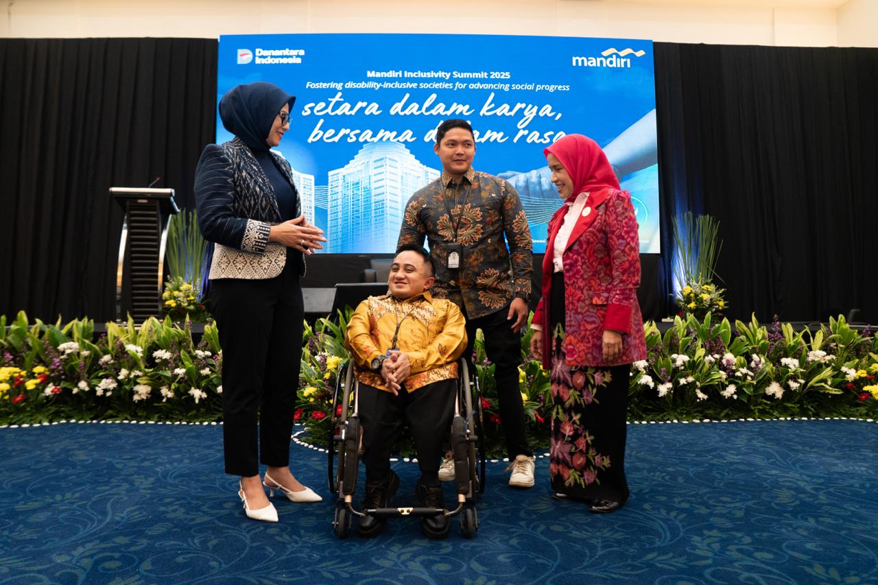 Bank Mandiri Dorong Akselerasi Inklusivitas, Perkuat Ekosistem Kerja dan Usaha Ramah Disabilitas. (Foto: Dok. Mandiri)
