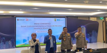 BSI Gandeng Polda Metro Jaya tegaskan tak ada pencairan dana hibah SAL. (Foto: Khoirifa)