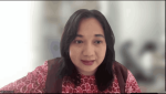Direktur Eksekutif INDEF, Esther Sri Astuti, dalam Diskusi Publik-Catatan Akhir Tahun INDEF: Liburan di Tengah Tekanan Fiskal. (Tangkapan layar Zoom Meeting: Julian)