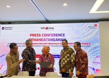 Telkom Resmi Lepas Bisnis dan Aset Fiber Rp90 Triliun ke InfraNexia