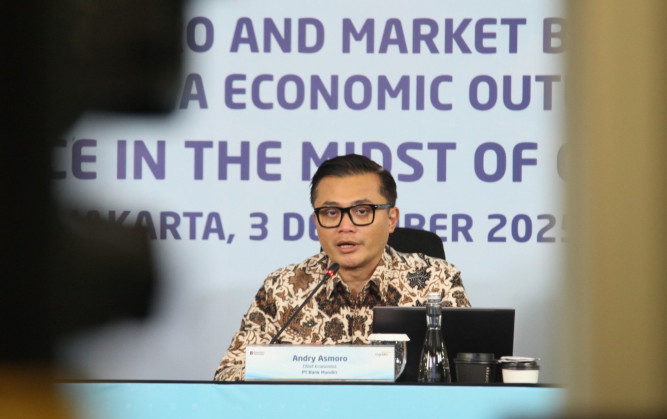 Chief Economist Bank Mandiri, Andry Asmoro. (Foto: Erman Subekti)