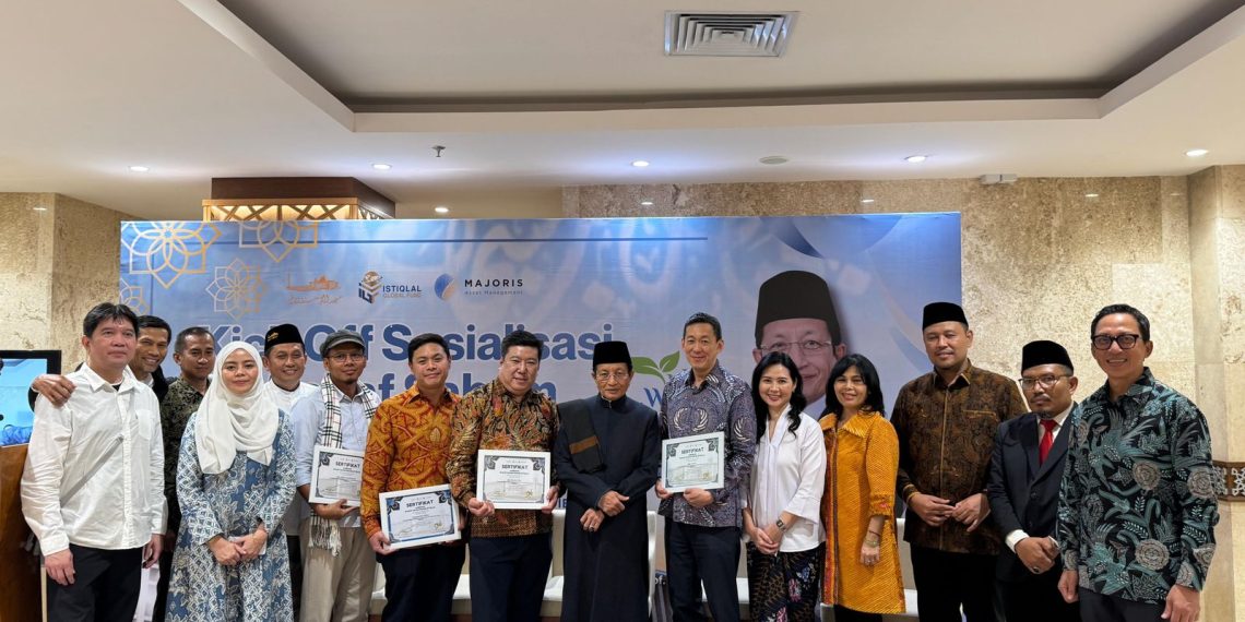 Kolaborasi Majoris AM dan Istiqlal Global Fund Luncurkan Program Wakaf Saham