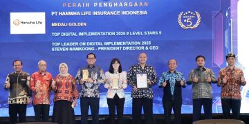 Hanwha Life Raih Top Digital Awards 2025 Level Stars 5