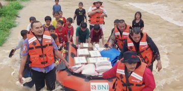 BNI Salurkan Bantuan Tanggap Darurat untuk Korban Bencana di Sumbar