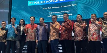 Pollux Hotels Group Resmi Catatkan Obligasi Keberlanjutan Rp500 Miliar
