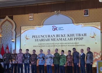 OJK Luncurkan Buku Khutbah Syariah Muamalah Perkuat Literasi PPDP