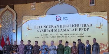 OJK Luncurkan Buku Khutbah Syariah Muamalah Perkuat Literasi PPDP