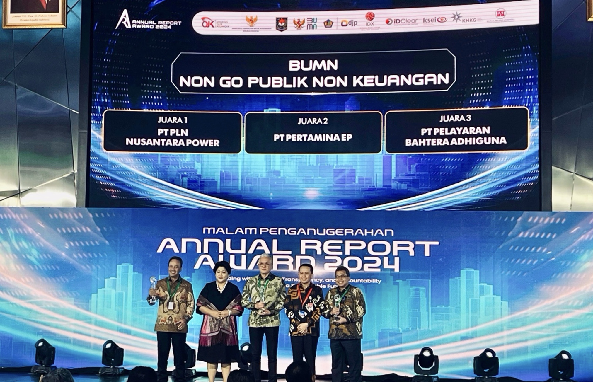 Pertamina EP meraih Annual Report Award (ARA), untuk Tahun Buku 2023 dan Tahun Buku 2024