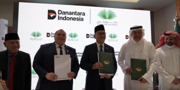 Perjanjian antara Danantara Investment Management (DIM) dan Thakher Development Company, Minggu (14/12/2025)