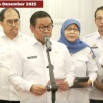 Gubernur DKI Jakarta Pramono Anung resmi menetapkan Upah Minimum Provinsi (UMP) DKI Jakarta 2026 sebesar Rp5.729.876 (foto: Tangkapan layar Youtube)
