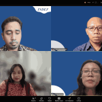 Diskusi publik Catatan Akhir Tahun INDEF: Liburan di Tengah Tekanan Fiskal. (Tangkapan layar Zoom Meeting: Julian)