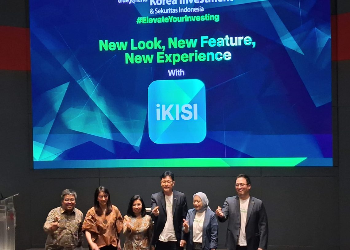 KISI meluncurkan fitur IPO dan tampilan baru KINDS dalam aplikasi iKISI di Jakarta, 13 November 2025. (Foto: Khoirifa)