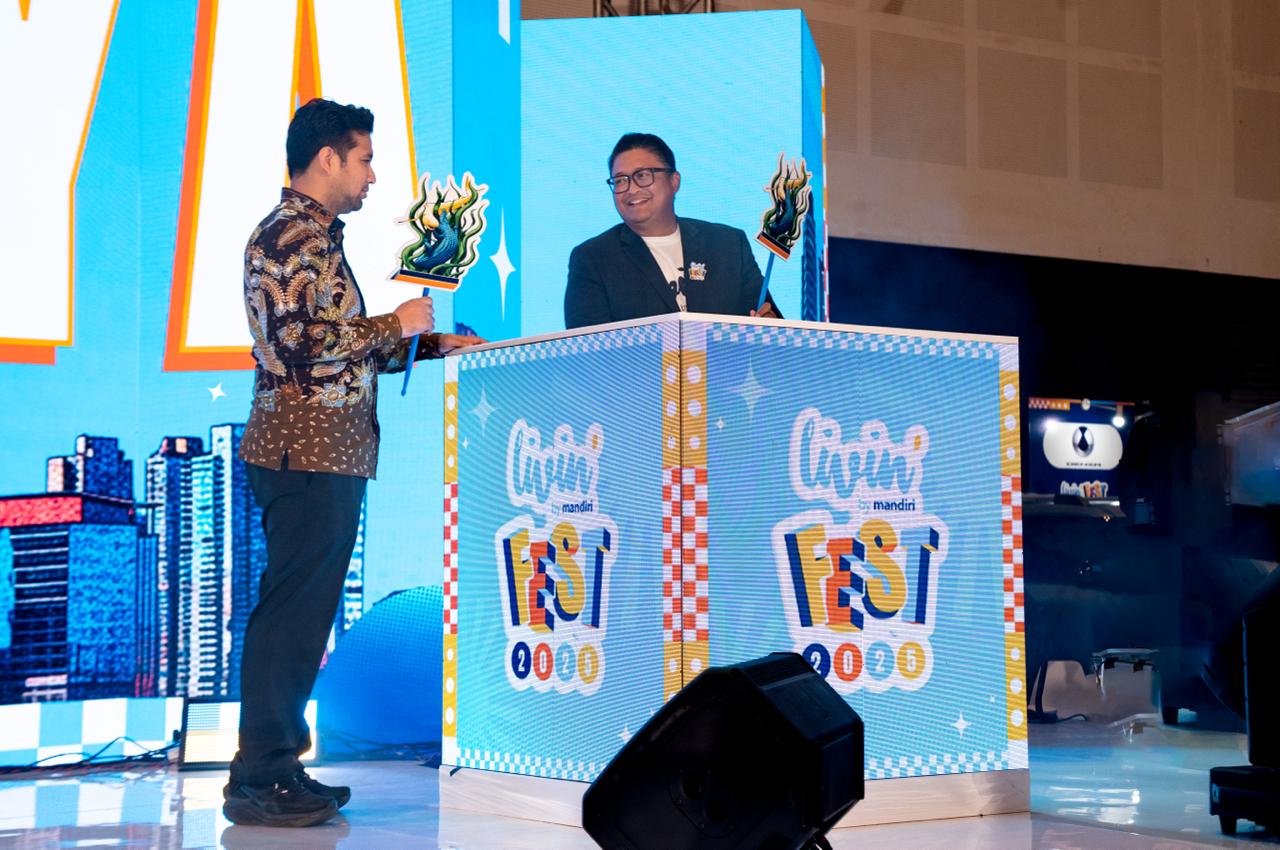 Puncak Livin’ Fest 2025 resmi digelar di Surabaya, Bank Mandiri dorong akselerasi UMKM dan industri kreatif lewat sinergi lintas sektor. (Foto: Dok. Bank Mandiri)