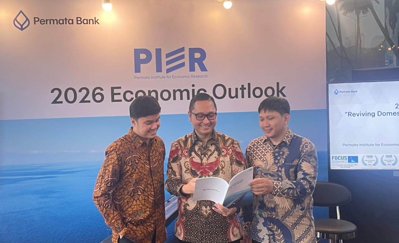 PIER 2026 Economic Outlook di Jakarta, Kamis (4/12). (Foto: Alfi Salima Puteri)