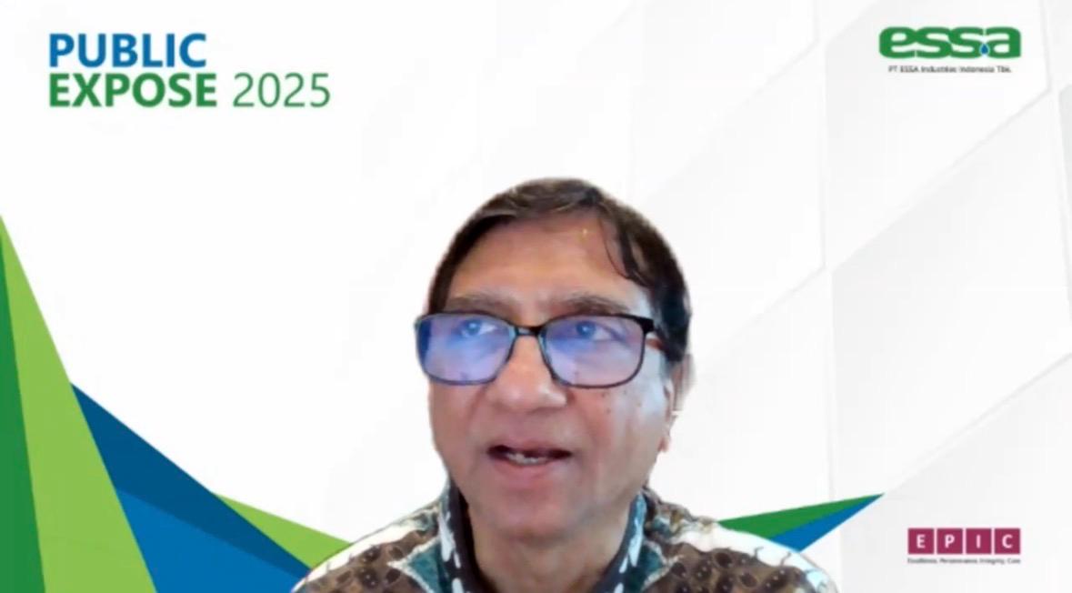 Direktur dan Chief Financial Officer ESSA Industries Indonesia Prakash Chand Bumb