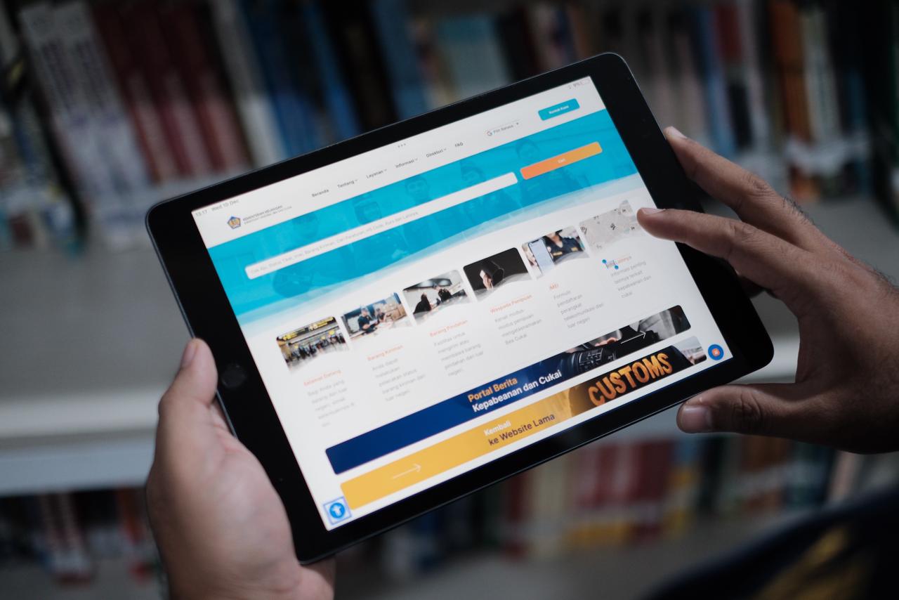 Situs Layanan Publik Bea Cukai