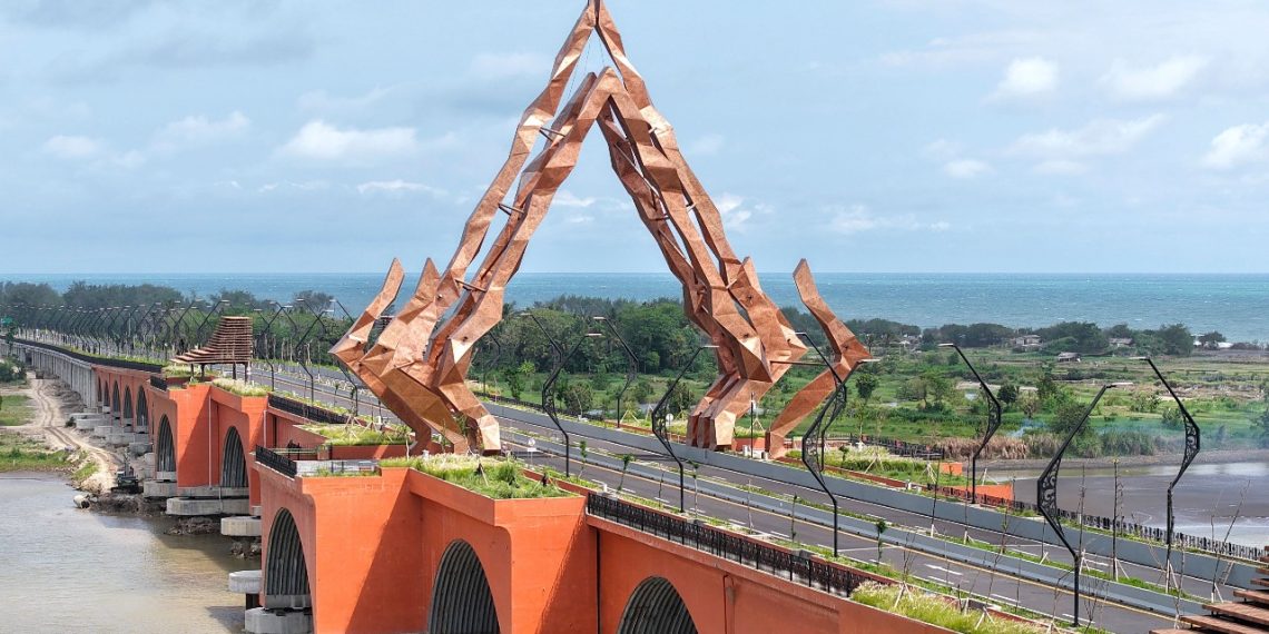 Jembatan Kabanaran yang telah diresmikan oleh Presiden Prabowo Subianto pada 19 November 2025.