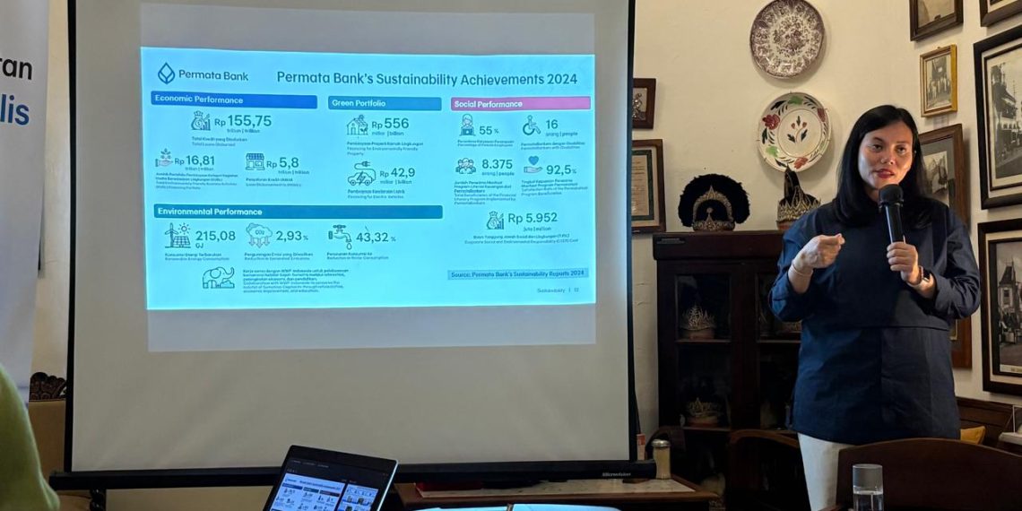 Division Head Sustainability Permata Bank Harfelia Desti