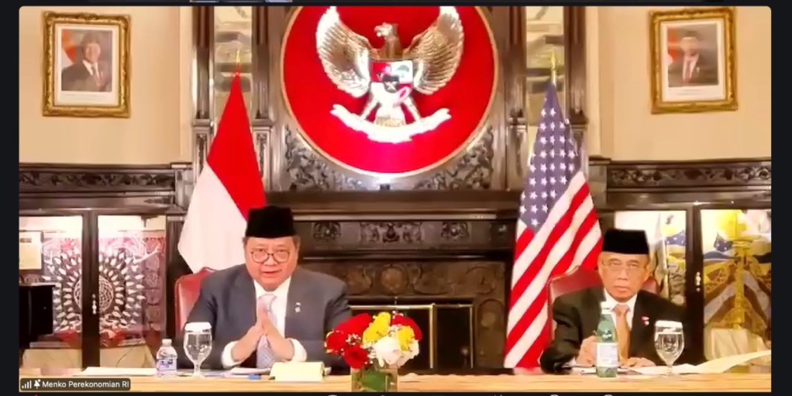 Konferensi Pers Perkembangan Kesepakatan Perdagangan Indonesia-AS