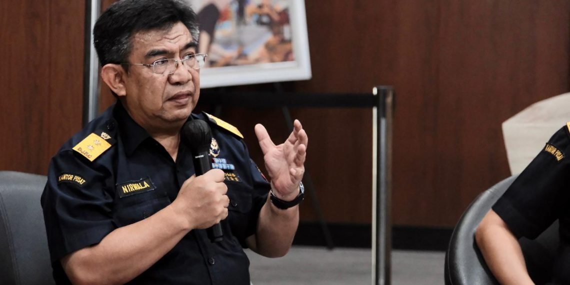 Direktur Komunikasi dan Bimbingan Pengguna Jasa DJBC, Nirwala Dwi Heryanto