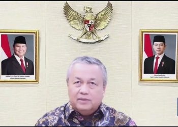 Gubernur BI, Perry Warjiyo dalam konferensi pers RDG BI, Rabu, 17 Desember 2025. (Foto: Tangkapan layar/Ari Astriawan)