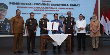 Jamkrindo dan Kejaksaan Perkuat Program Pelatihan Peserta Pidana Kerja Sosial di Sumbar