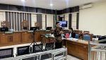 Babay Parid Wazdi saat menjalani sidang di Pengadilan Tipikor Semarang. (Foto: istimewa)