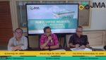 Direktur Utama JMAS, Basuki Agus (tengah), dalam Paparan Publik Insidentil di Jakarta, Selasa, 20 Januari 2026. (Tangkapan layar webinar: Khoirifa)