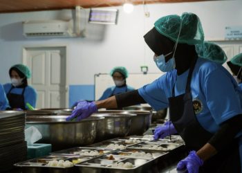 Ilustrasi layanan SPPG alias dapur Makan Bergizi Gratis (MBG)