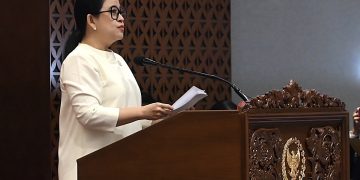Ketua DPR RI Puan Maharani membukaan Masa Persidangan III Tahun Sidang 2025-2026 digelar dalam Rapat Paripurna yang berlangsung di Gedung Nusantara II DPR RI, Senayan, Jakarta, Selasa (13/1/2026). Foto : DPR