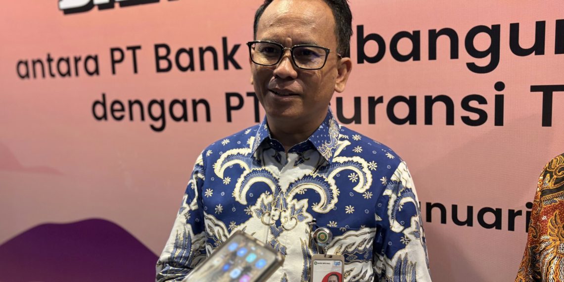 Direktur Utama PT Bank Pembangunan Daerah Bali, I Nyoman Sudharma (foto: M.ibrahim)