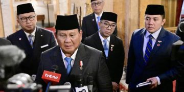 Presiden Prabowo menyampaikan bahwa Perdana Menteri (PM) Inggris Keir Starmer telah sepakati kemitraan strategis baru antara Republik Indonesia dan Inggris. (Foto: Setkab)