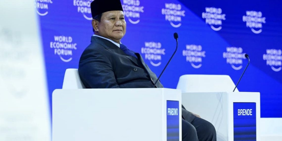Presiden Republik Indonesia, Prabowo Subianto menghadiri World Economic Forum (WEF) Annual Meeting 2026 yang digelar pada Kamis, 22 Januari 2026, di Davos, Swiss. Foto: BPMI Setpres