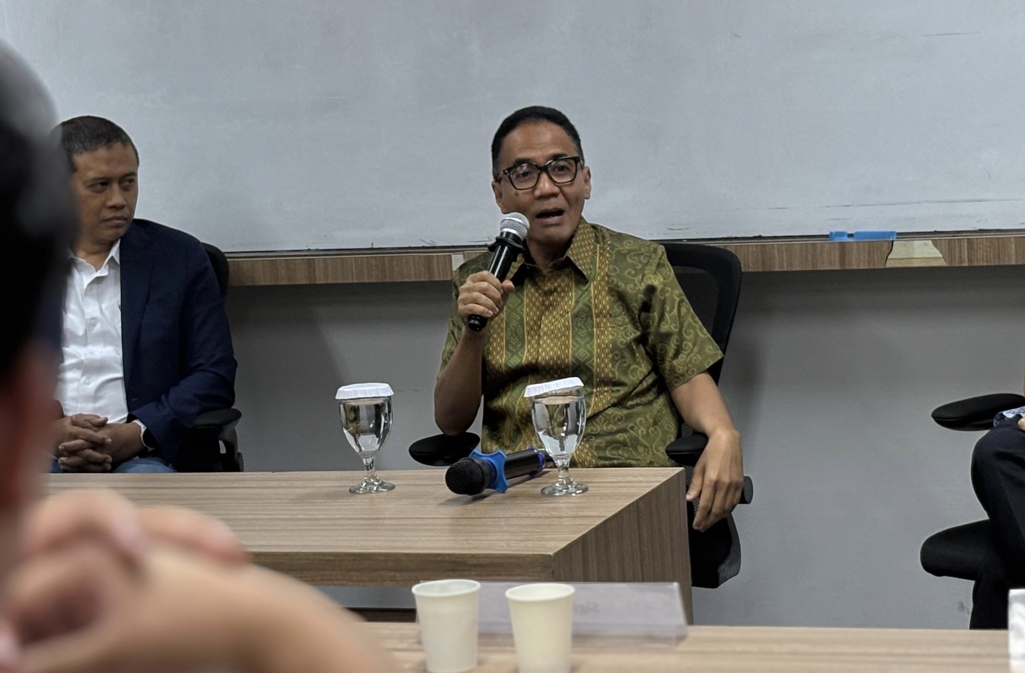 Executive Director Perkumpulan Bank Syariah Indonesia (ASBISINDO) Herbudhi S. Tomo (foto: M.Ibrahim)