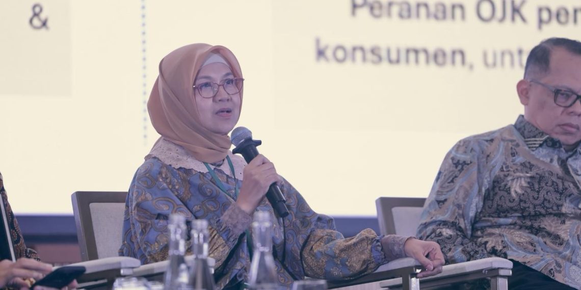 Deputi Komisioner Hukum dan Penyidikan OJK, Yuliana. (Foto: M. Zulfikar)