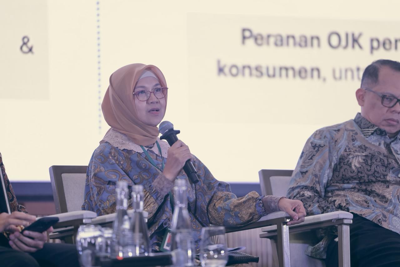 Deputi Komisioner Hukum dan Penyidikan OJK, Yuliana. (Foto: M. Zulfikar)