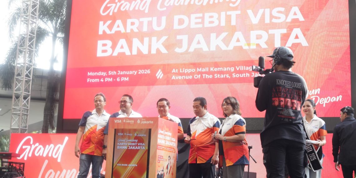 Gubernur DKI Jakarta, Pramono Anung dalam Grand Launching Kartu Debit Visa Bank Jakarta di Jakarta, Senin, 5 Januari 2026. (Foto: Erman Subekti)