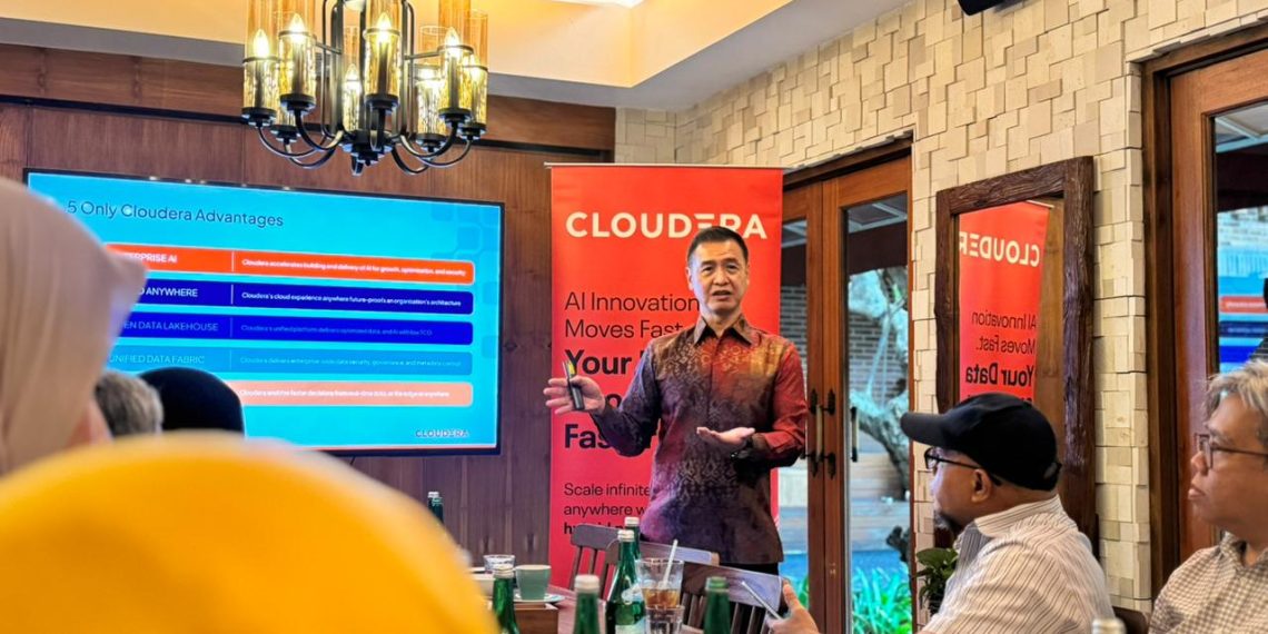 Senior Vice President Asia Pasifik dan Jepang Cloudera, Remus Lim. (Foto: Ayu Utami)