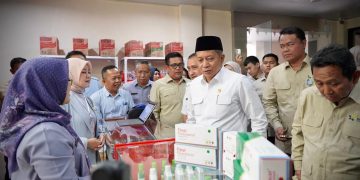 Menkop, pada acara launching Percontohan Gerai Obat Koperasi Desa/Kelurahan Merah Putih Melalui Kemitraan BUMN dan Swasta, di kantor Kelurahan Abadijaya, Kota Depok, Jawa Barat, Selasa (30/12).