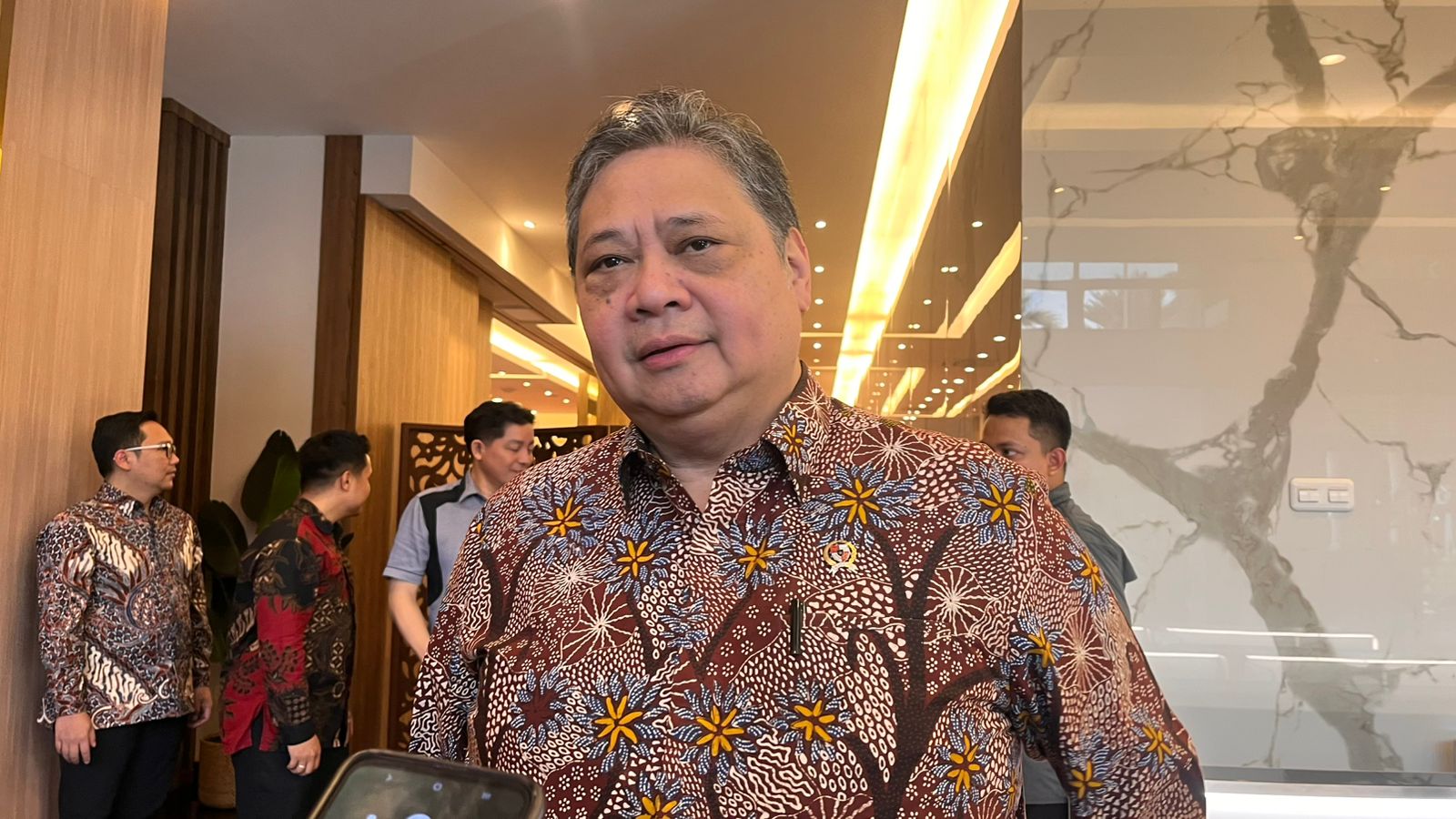 Menteri Koordinator Bidang Perekonomian Airlangga Hartarto