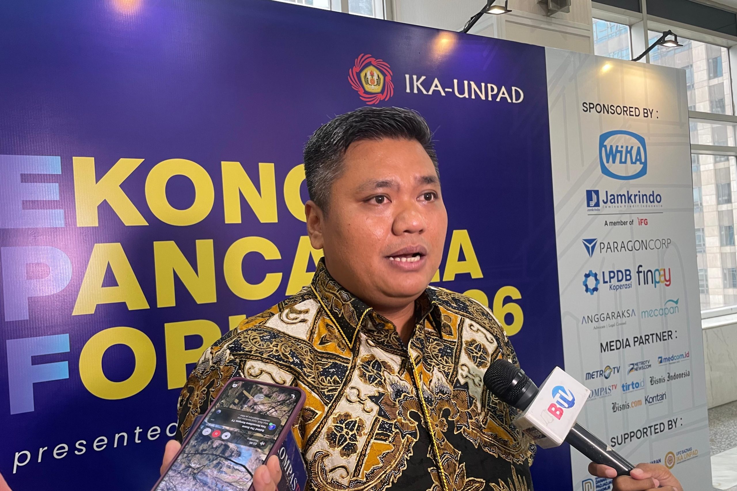 Kepala Divisi Manajemen Risiko LPDB, Yones William. (Foto: Alfi Salima Puteri)