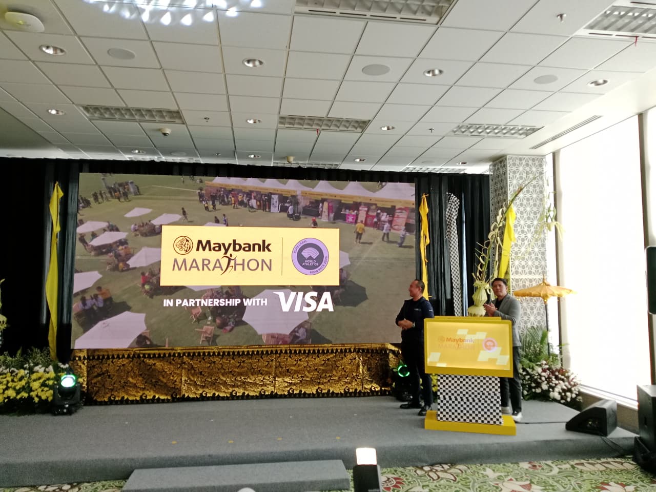 Kick-Off Maybank Marathon 2026, Kamis, 8 Januari 2026. (Foto: Mohammad Adrianto Sukarso)