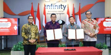 Penandatanganan Berita Acara Pengakhiran Nota Kesepahaman (MoU) antara OJK dan Bappebti. (Foto: Dok. OJK)